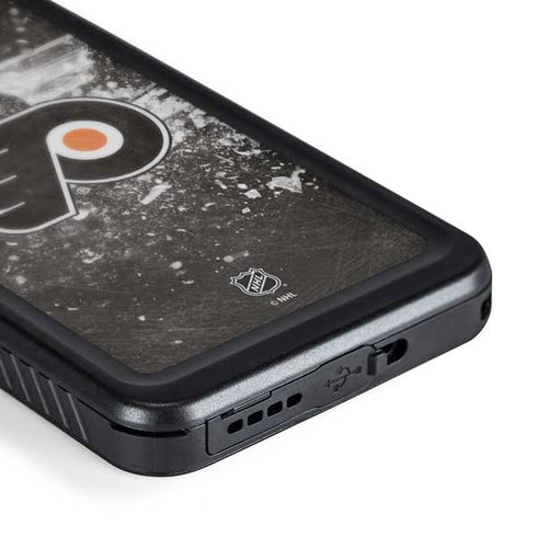 NHL Philadelphia Flyers Frozen Galaxy S24 Plus Waterproof Case